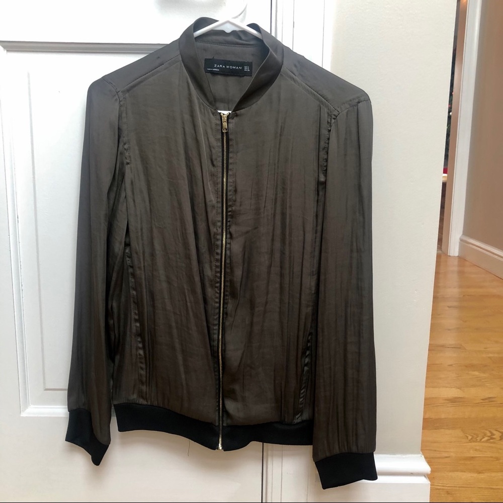 Zara bomber jacket!